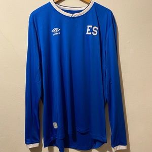 El Salvador Authentic 17/18 Long Sleeve Jersey